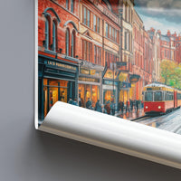 Manchester Poster - England Wall Art