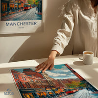 Manchester Poster - England Wall Art