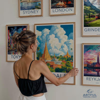 Mandalay Poster - Myanmar Wall Art