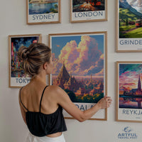 Mandalay Poster - Myanmar Wall Art
