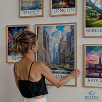 Manhattan Poster - New York Wall Art