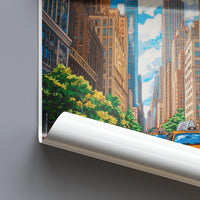Manhattan Poster - New York Wall Art