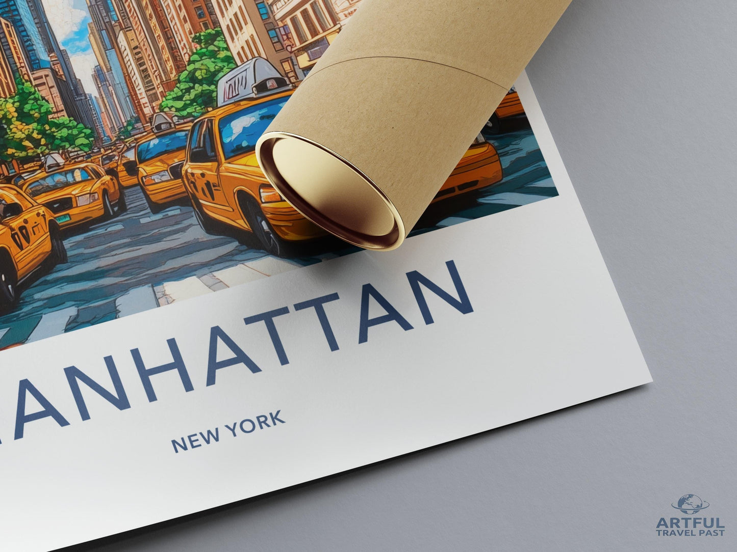 Manhattan Poster - New York Wall Art