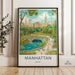 Manhattan Poster - New York Wall Art