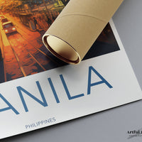 Manila Poster - Philippines Wall Art