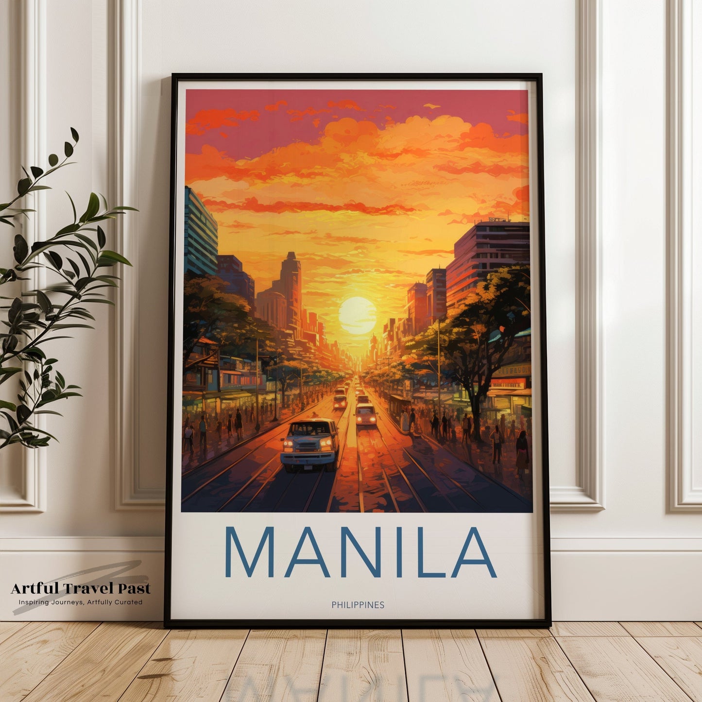 Manila Poster - Philippines Wall Art