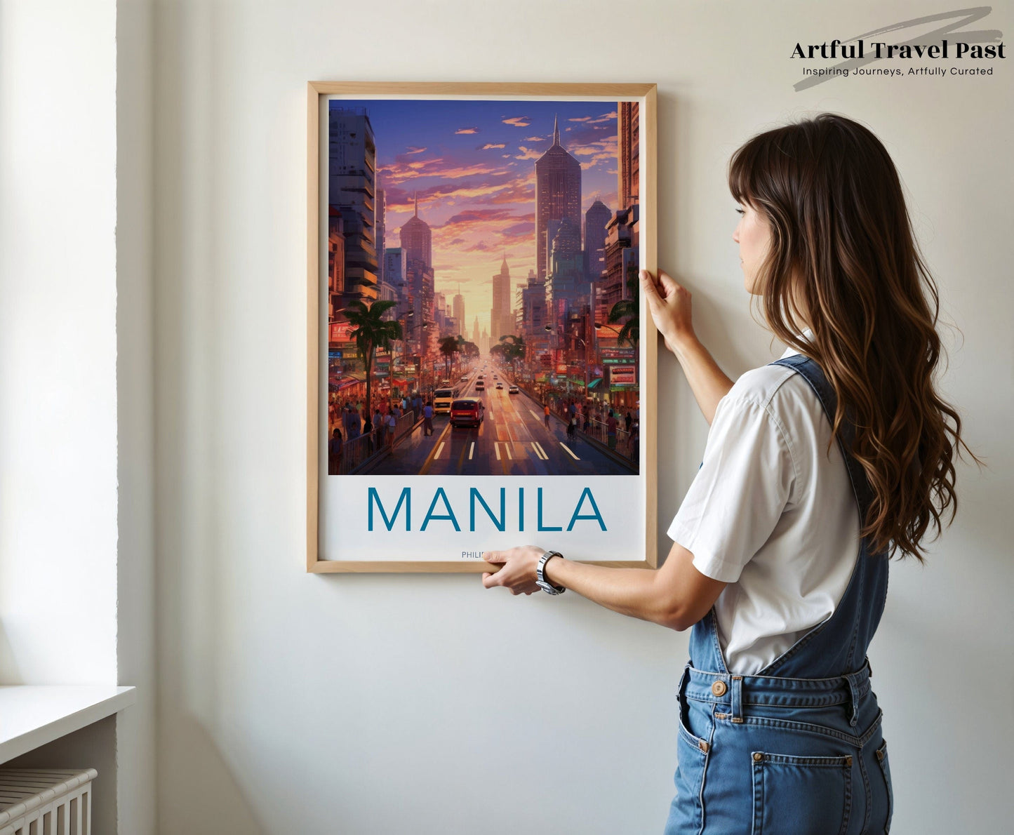 Manila Poster - Philippines Wall Art