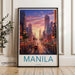 Manila Poster - Philippines Wall Art