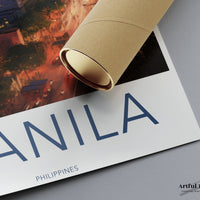 Manila Poster - Philippines Wall Art