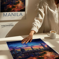 Manila Poster - Philippines Wall Art