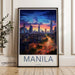 Manila Poster - Philippines Wall Art