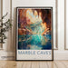 Marble Caves Poster - Chile Wall Art
