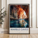 Marble Caves Poster - Chile Wall Art