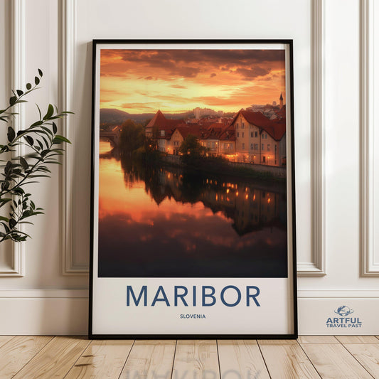 Maribor Poster - Slovenia Wall Art