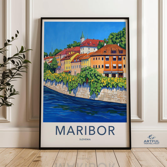 Maribor Poster - Slovenia Wall Art