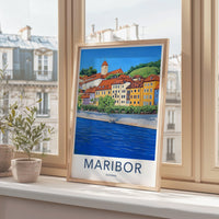 Maribor Poster - Slovenia Wall Art