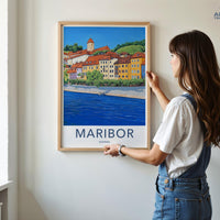 Maribor Poster - Slovenia Wall Art
