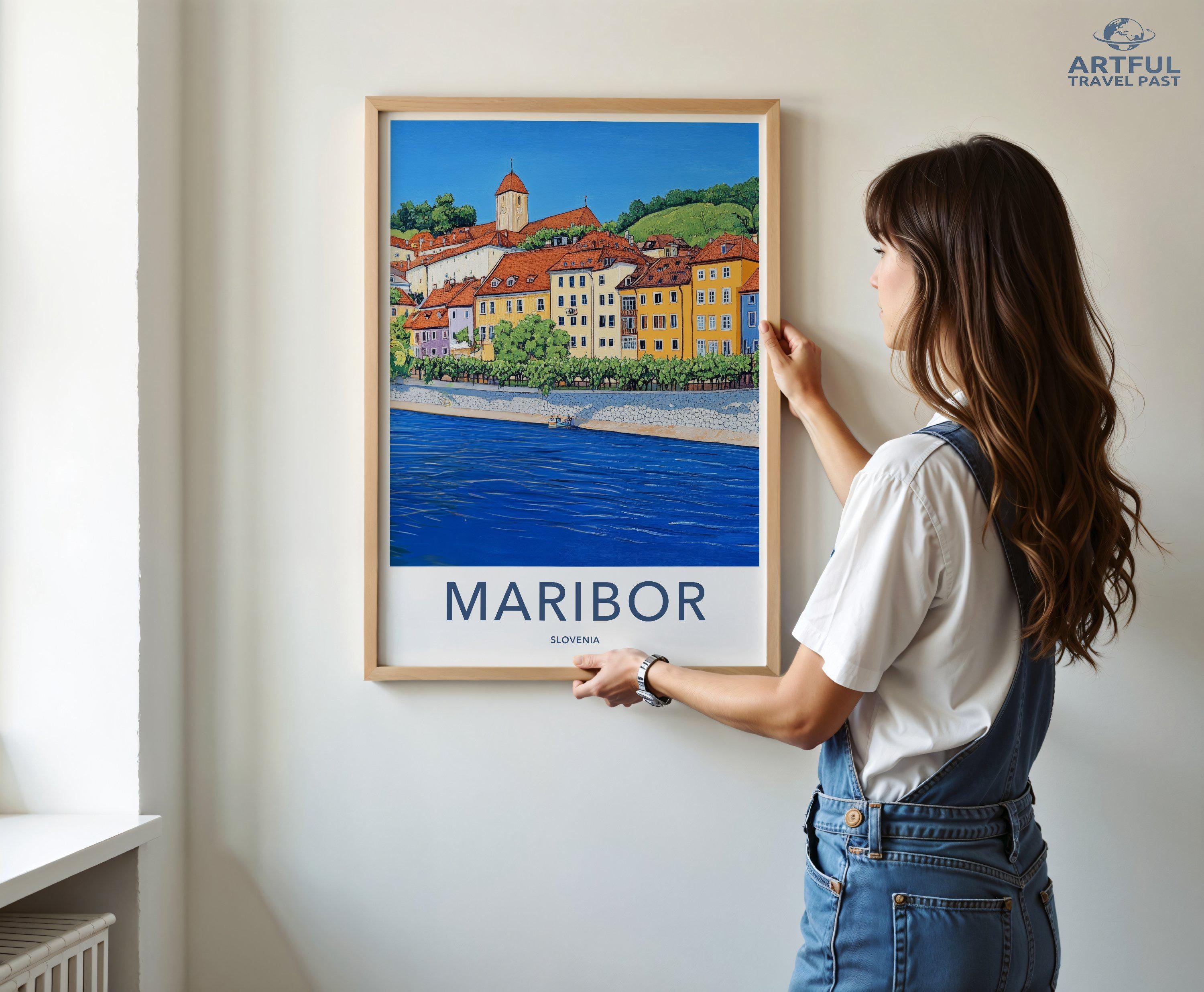 Maribor Poster - Slovenia Wall Art