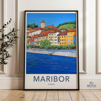 Maribor Poster - Slovenia Wall Art