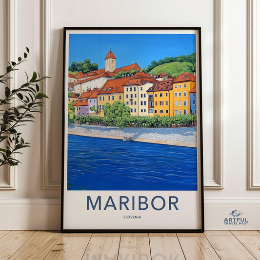 Maribor Poster - Slovenia Wall Art