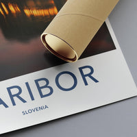 Maribor Poster | Slovenia Wall Art | Eastern Europe Decor