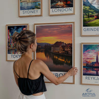 Maribor Poster | Slovenia Wall Art | Eastern Europe Decor
