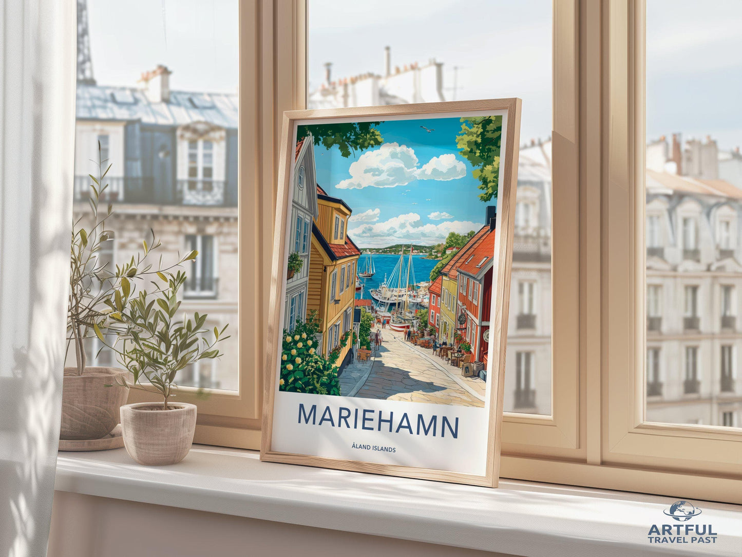 Marienhamn Poster - Aland Islands Wall Art