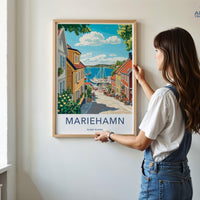 Marienhamn Poster - Aland Islands Wall Art