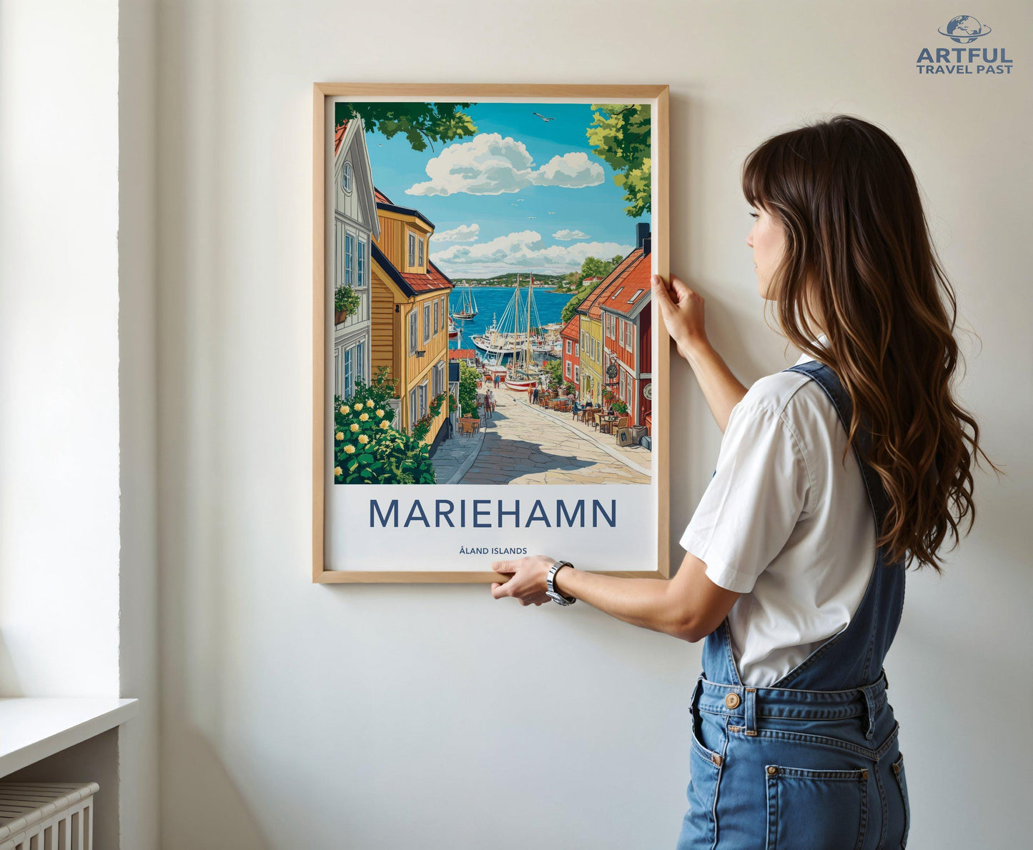 Marienhamn Poster - Aland Islands Wall Art