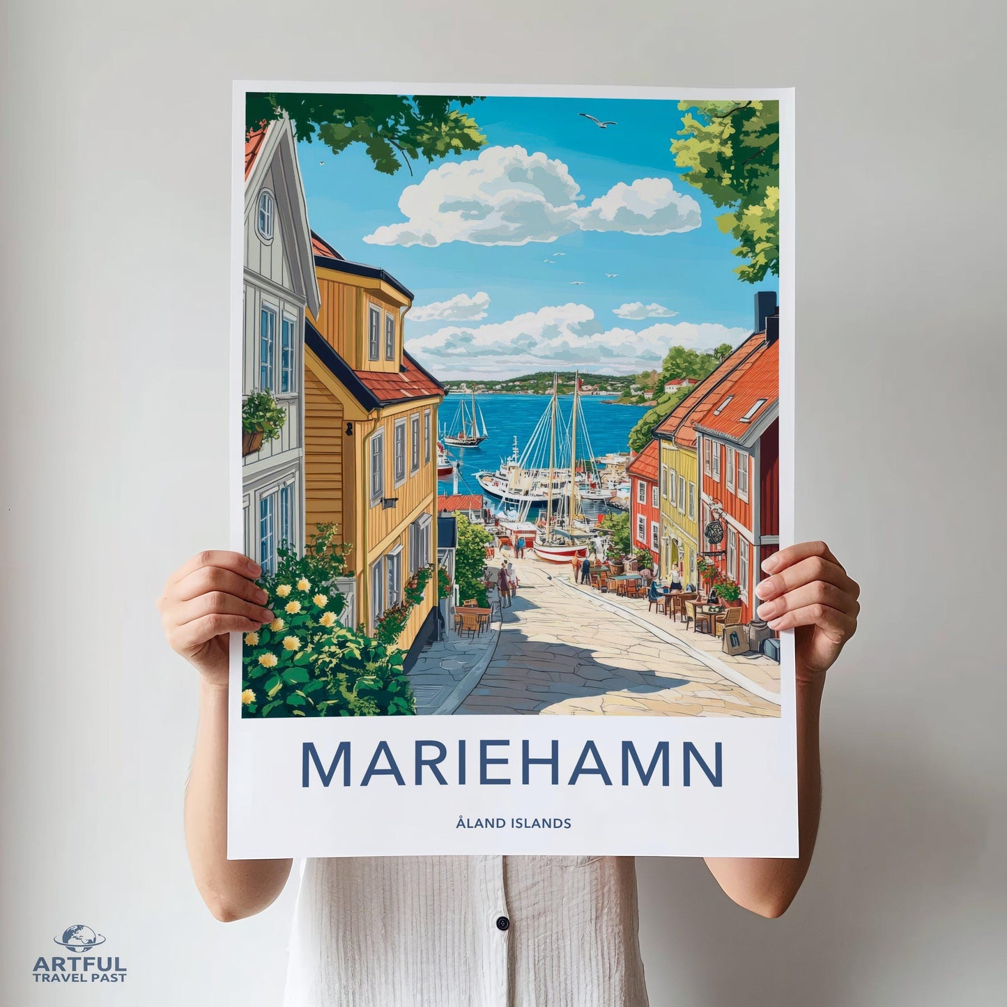 Marienhamn Poster - Aland Islands Wall Art