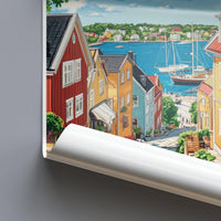 Marienhamn Poster - Aland Islands Wall Art