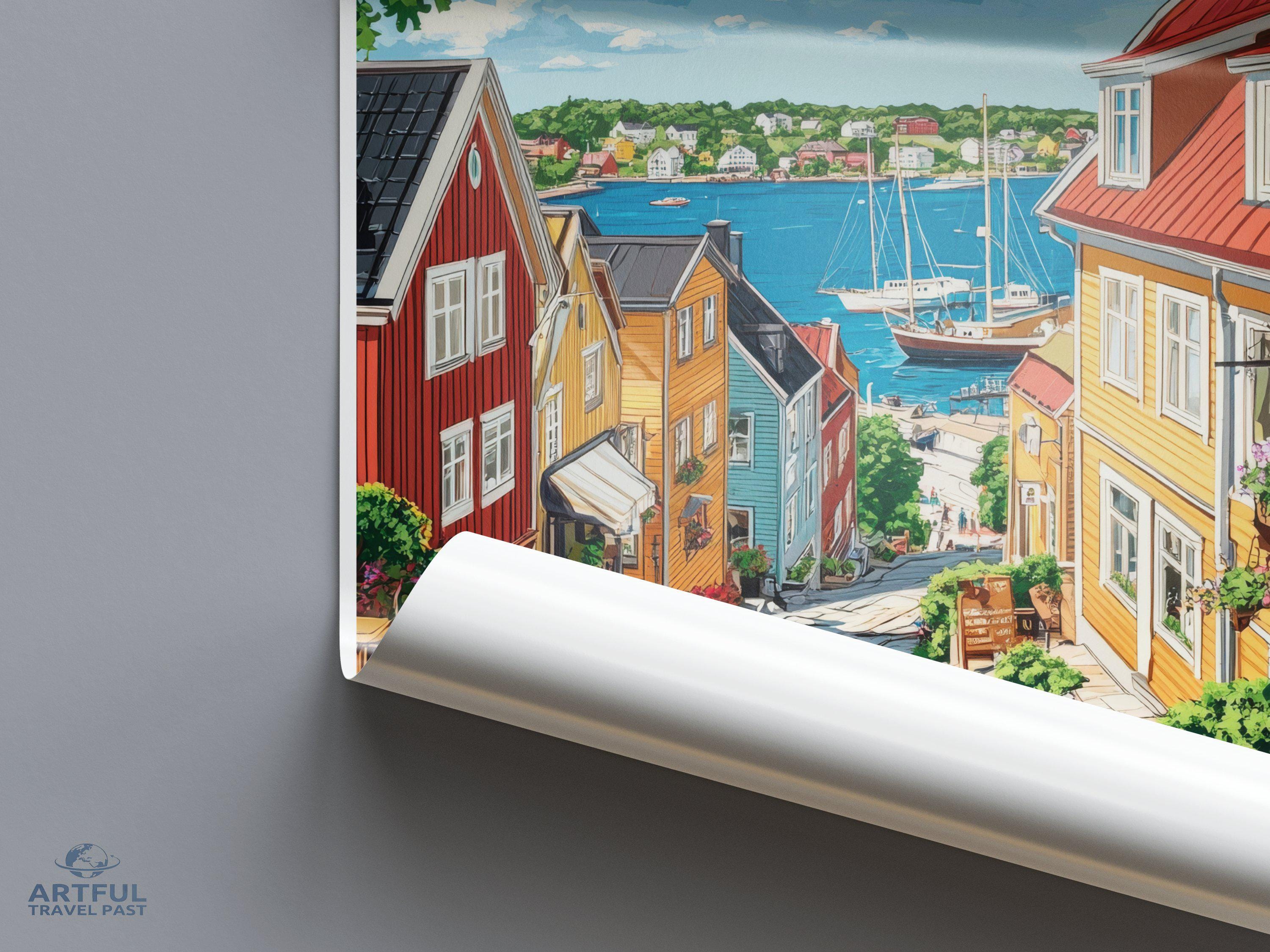 Marienhamn Poster - Aland Islands Wall Art