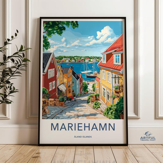 Marienhamn Poster - Aland Islands Wall Art