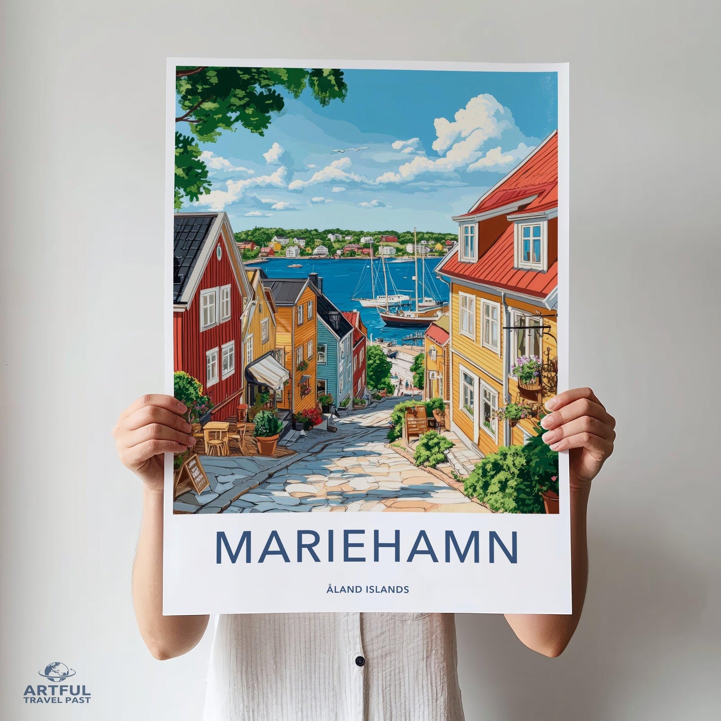 Marienhamn Poster - Aland Islands Wall Art