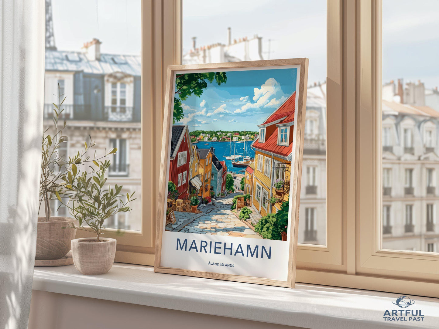 Marienhamn Poster - Aland Islands Wall Art