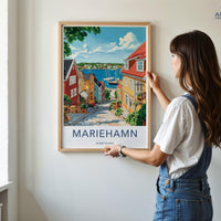 Marienhamn Poster - Aland Islands Wall Art