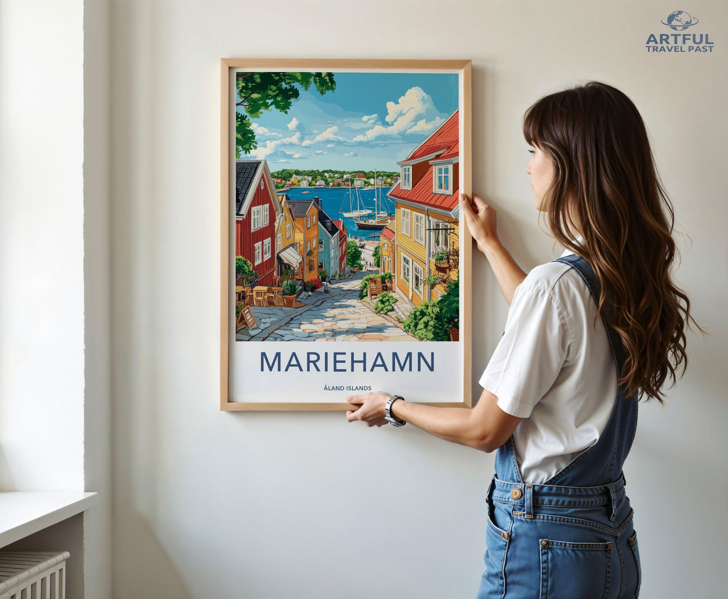 Marienhamn Poster - Aland Islands Wall Art