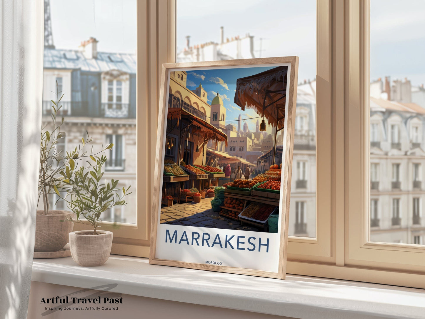 Marrakesh Poster - Morocco Wall Art