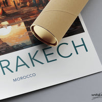 Marrakesh Poster - Morocco Wall Art