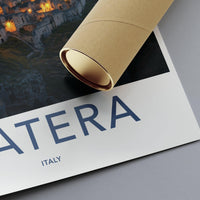 Matera Poster - Italy Wall Art