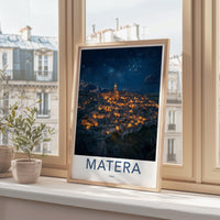 Matera Poster - Italy Wall Art