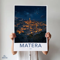 Matera Poster - Italy Wall Art