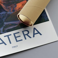 Matera Poster - Italy Wall Art