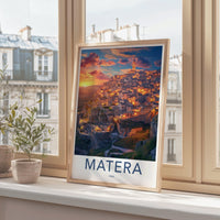 Matera Poster - Italy Wall Art