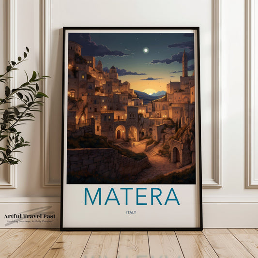Matera Poster - Italy Wall Art