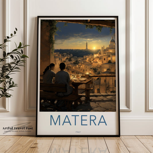 Matera Poster - Italy Wall Art