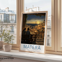 Matera Poster | Italy Wall Art | Europe Decor