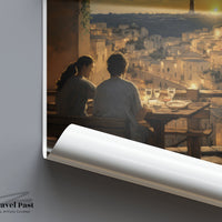 Matera Poster | Italy Wall Art | Europe Decor