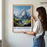 Matterhorn Poster - Switzerland Wall Art