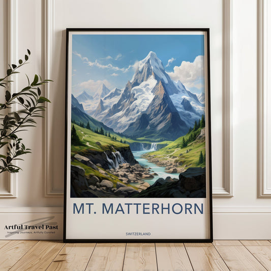 Matterhorn Poster - Switzerland Wall Art